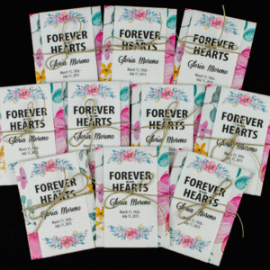 Pink Memorial Wildflower Seed Packets