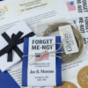 Do-It-Yourself Patriotic Memorial Forget-Me-Not Seed Packets