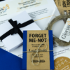 Do-It-Yourself Navy Blue Memorial Forget-Me-Not Seed Packets